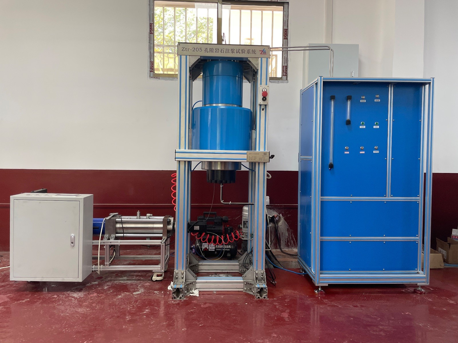 孔隙岩石注浆试验系统